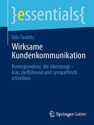 cover image of Wirksame Kundenkommunikation